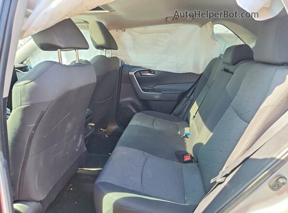 2T3P1RFV1LW111692 2020 TOYOTA RAV4 Silver უკანა სავარძლების ხედი