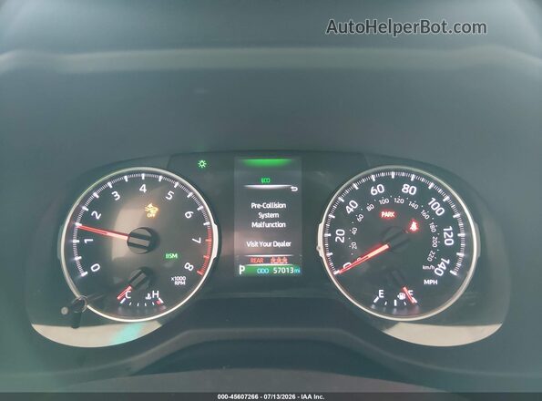 2T3P1RFV1NC256672 2022 TOYOTA RAV4 Silver უკანა სავარძლების ხედი