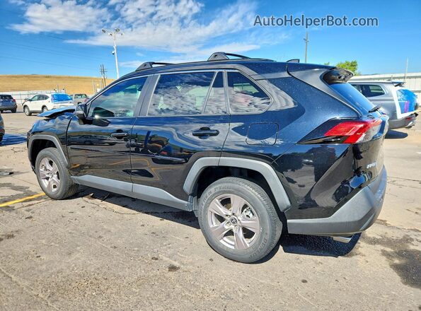 2T3P1RFV1NC287713 2022 TOYOTA RAV4 Black უკანა მარცხენა