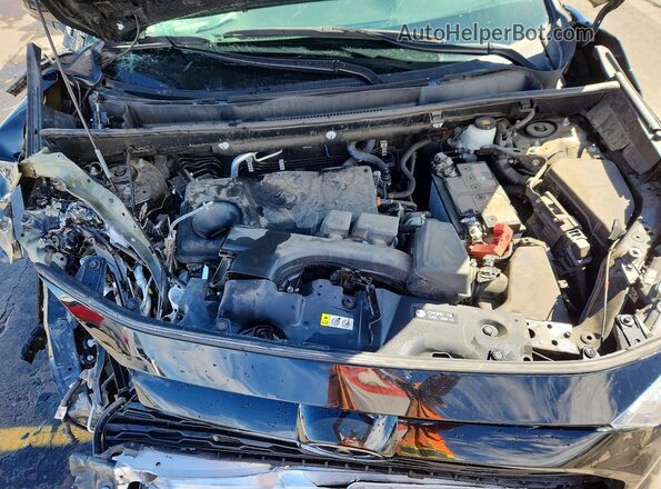 2T3P1RFV1NC287713 2022 TOYOTA RAV4 Black ძრავის განყოფილების ხედი