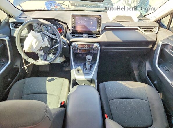 2T3P1RFV1NC287713 2022 TOYOTA RAV4 Black წინა პანელის ხედი