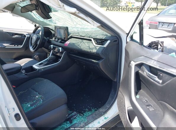 2T3P1RFV1NW248862 2022 TOYOTA RAV4 White Вид салону спереду