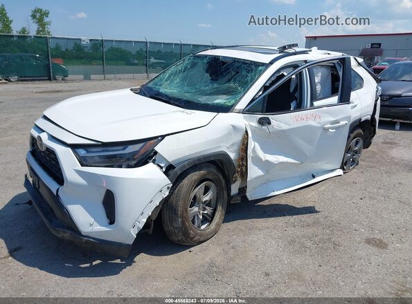 2T3P1RFV1NW248862 2022 TOYOTA RAV4 White Передня ліва чверть