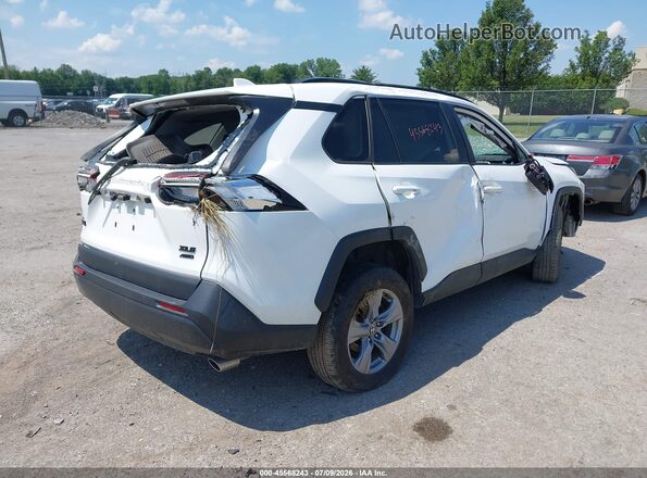 2T3P1RFV1NW248862 2022 TOYOTA RAV4 White Задня права чверть