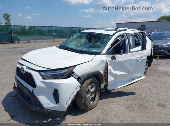 2T3P1RFV1NW248862 2022 TOYOTA RAV4 White Вид спереду