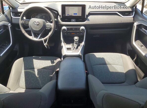 2T3P1RFV1PC372702 2023 TOYOTA RAV4 White Вид панелі приладів