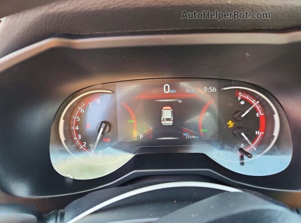 2T3P1RFV1PW394066 2023 TOYOTA RAV4 Gray Widok zestawu wskaźników