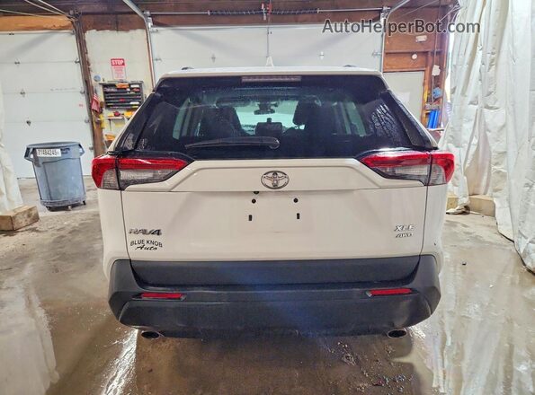 2T3P1RFV1SC525295 2025 TOYOTA RAV4 White Widok z tyłu