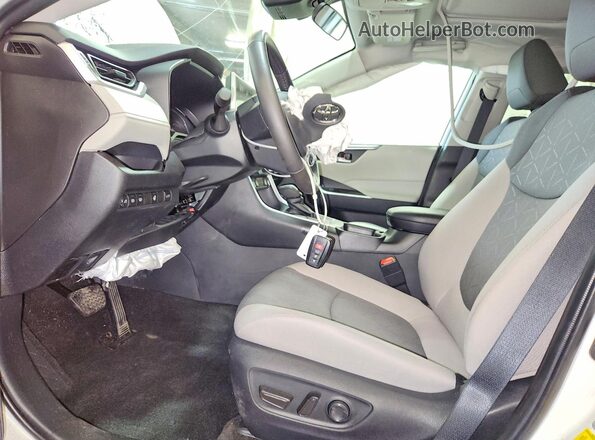 2T3P1RFV1SC525295 2025 TOYOTA RAV4 White Widok wnętrza z przodu