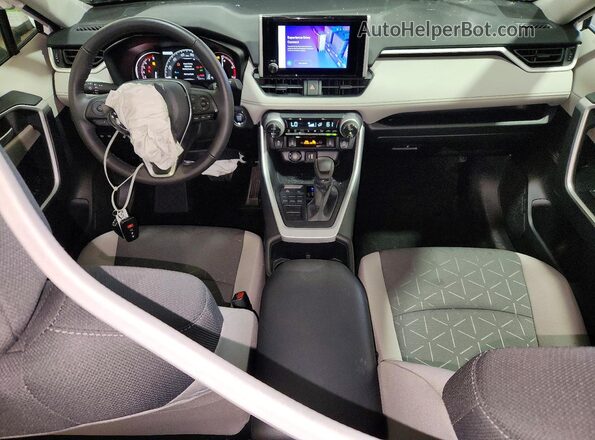 2T3P1RFV1SC525295 2025 TOYOTA RAV4 White Widok deski rozdzielczej