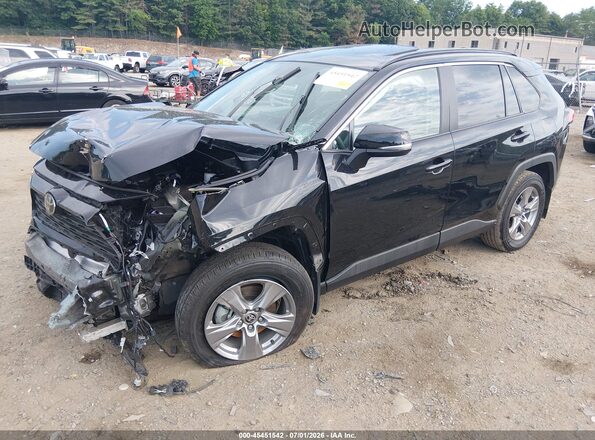 2T3P1RFV1SW509175 2025 TOYOTA RAV4 Black Առջևի ձախ երեք քառորդ տեսարան