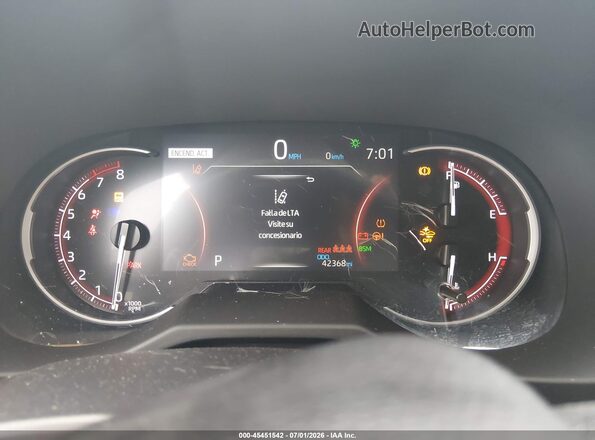 2T3P1RFV1SW509175 2025 TOYOTA RAV4 Black Հետևի նստատեղերի տեսք