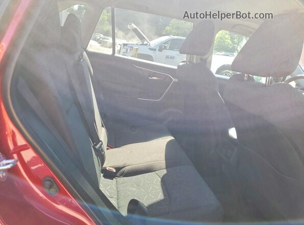 2T3P1RFV1SW591229 2025 TOYOTA RAV4 Red Rear interior view
