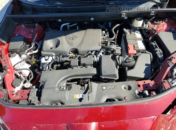 2T3P1RFV1SW591229 2025 TOYOTA RAV4 Red Engine compartment view