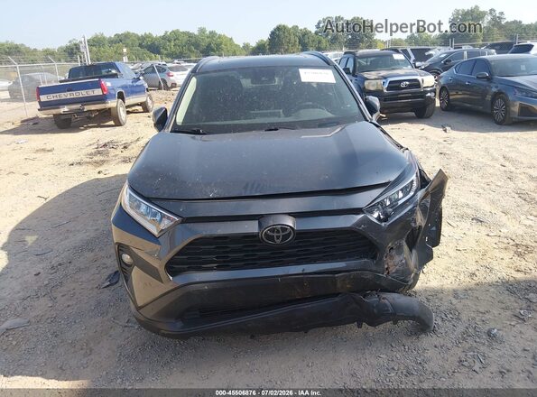 2T3P1RFV2KC035559 2019 TOYOTA RAV4 Gray Widok zestawu wskaźników