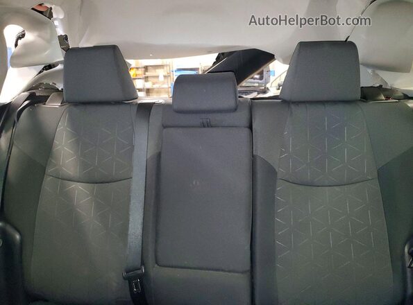 2T3P1RFV2KW006433 2019 TOYOTA RAV4 Black უკანა სავარძლების ხედი