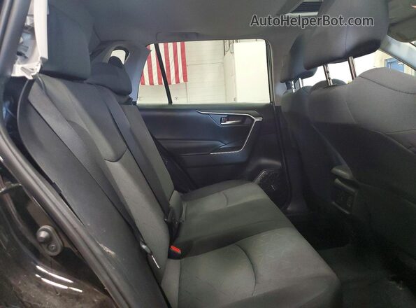 2T3P1RFV2KW006433 2019 TOYOTA RAV4 Black უკანა სალონის ხედი