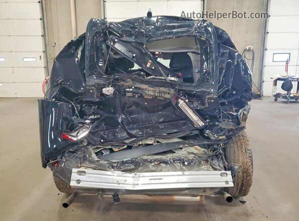 2T3P1RFV2KW006433 2019 TOYOTA RAV4 Black უკანა ხედი
