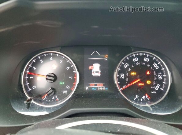 2T3P1RFV2LC125960 2020 TOYOTA RAV4 Silver Սարքավորումների վահանակի տեսք