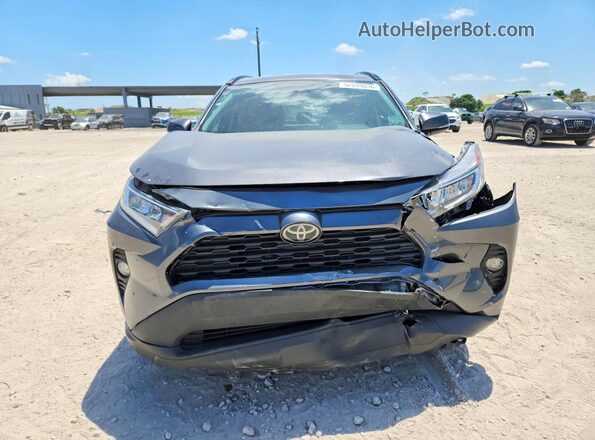 2T3P1RFV2LW128730 2020 TOYOTA RAV4 Black Вид спереду