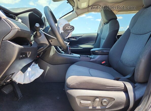 2T3P1RFV2LW128730 2020 TOYOTA RAV4 Black Вид салону спереду