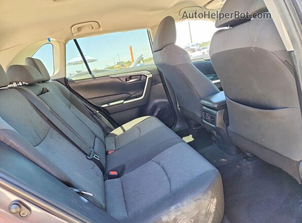 2T3P1RFV2LW128730 2020 TOYOTA RAV4 Black Вид задньої частини салону