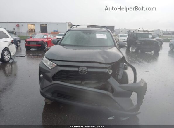 2T3P1RFV2MC167627 2021 TOYOTA RAV4 Gray Rear interior view