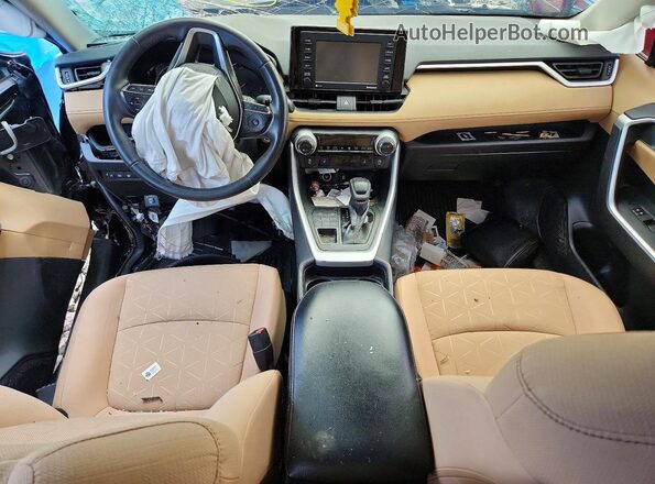 2T3P1RFV2MC200013 2021 TOYOTA RAV4 Black Dashboard view