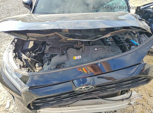 2T3P1RFV2MC200013 2021 TOYOTA RAV4 Black Engine compartment view