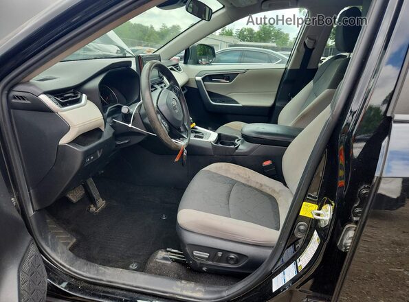 2T3P1RFV2MC208306 2021 TOYOTA RAV4 Черный Вид салона спереди