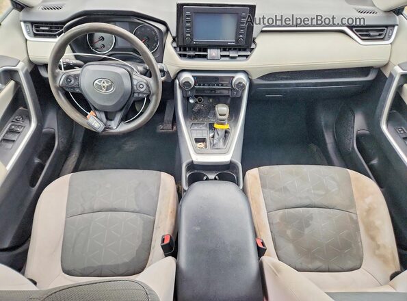 2T3P1RFV2MC208306 2021 TOYOTA RAV4 Черный Вид панели приборов