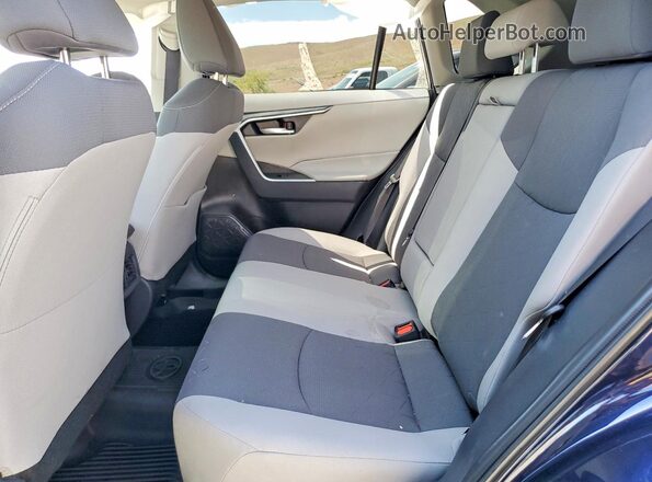 2T3P1RFV2SW558644 2025 TOYOTA RAV4 Blue Rear interior view