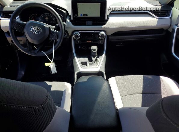 2T3P1RFV2SW558644 2025 TOYOTA RAV4 Blue Dashboard view