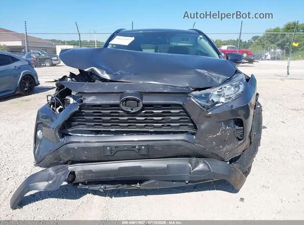 2T3P1RFV3KW013035 2019 TOYOTA RAV4 Gray Vista del cuadro de instrumentos