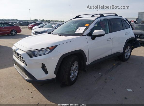 2T3P1RFV3LC111999 2020 TOYOTA RAV4 White Vista tres cuartos delantera izquierda