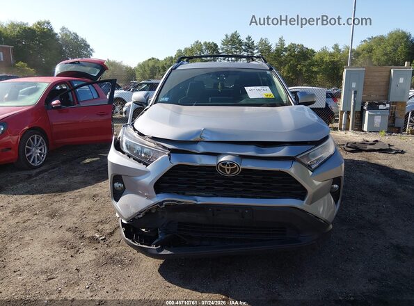 2T3P1RFV3LC131086 2020 TOYOTA RAV4 Silver Vista del cuadro de instrumentos