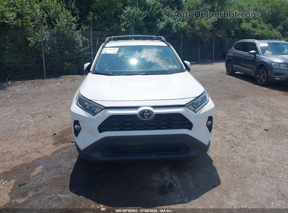 2T3P1RFV3MC248054 2021 TOYOTA RAV4 White Вид щитка приладів