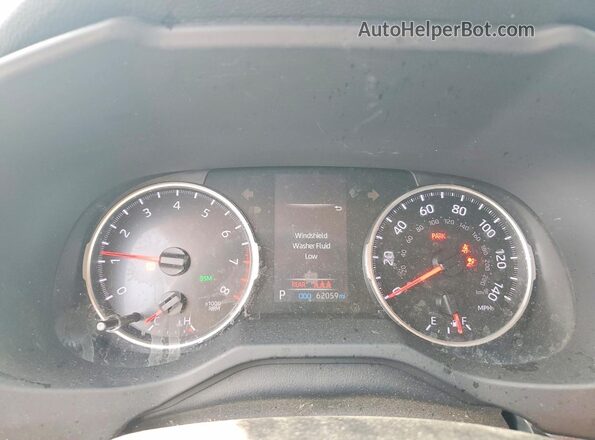 2T3P1RFV3MW215585 2021 TOYOTA RAV4 Black Вид щитка приладів