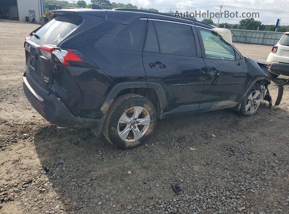 2T3P1RFV3MW215585 2021 TOYOTA RAV4 Black Задня права чверть