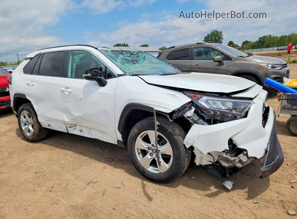 2T3P1RFV3MW245329 2021 TOYOTA RAV4 Белый Передняя правая четверть