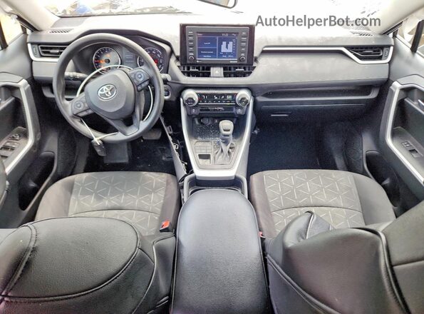 2T3P1RFV3MW245329 2021 TOYOTA RAV4 Белый Вид панели приборов