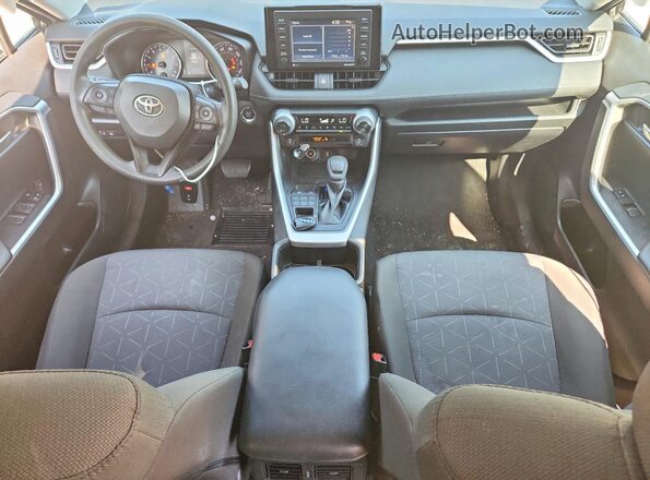 2T3P1RFV3NW293088 2022 TOYOTA RAV4 Серый Вид панели приборов