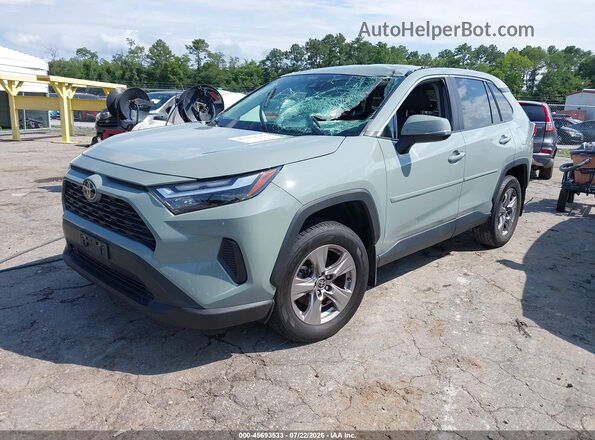 2T3P1RFV3NW328860 2022 TOYOTA RAV4 Gray Առջևի ձախ երեք քառորդ տեսարան