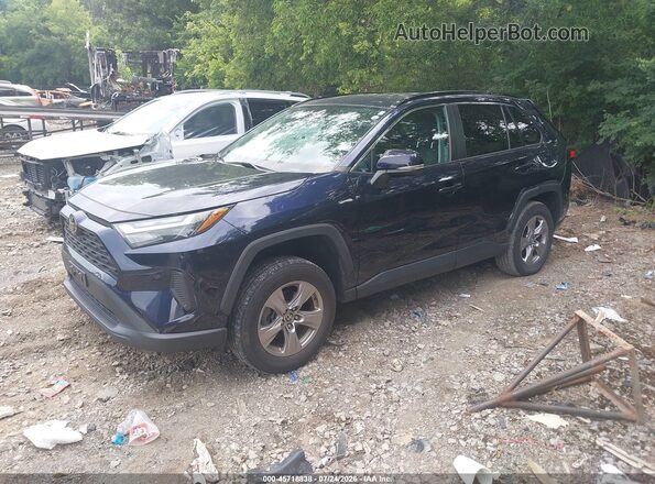2T3P1RFV3PW375485 2023 TOYOTA RAV4 Dark Blue Front left