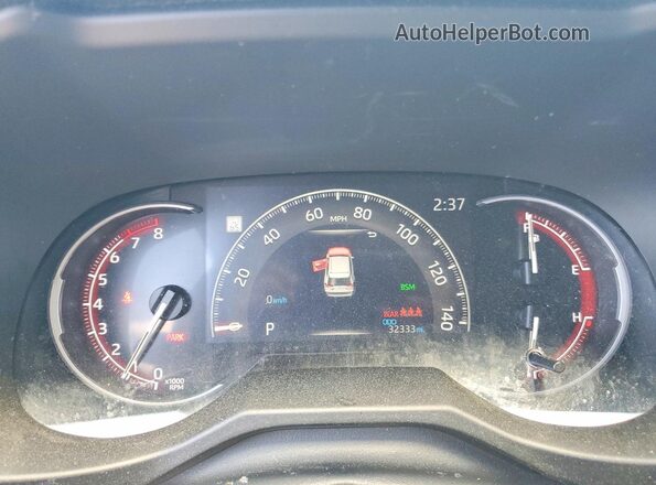 2T3P1RFV3RC480483 2024 TOYOTA RAV4 Silver Vista del cuadro de instrumentos