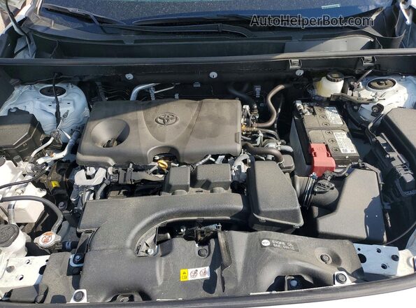 2T3P1RFV3SC494258 2025 TOYOTA RAV4 White Engine compartment view
