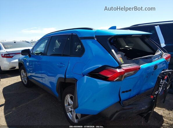 2T3P1RFV4KC010498 2019 TOYOTA RAV4 Blue Widok wnętrza 360 stopni