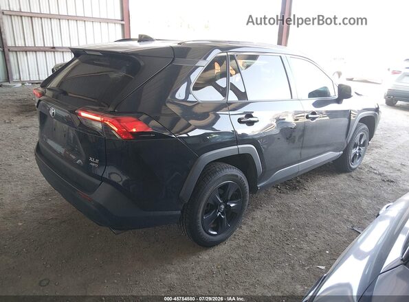 2T3P1RFV4KC017967 2019 TOYOTA RAV4 Black Հետևի աջ