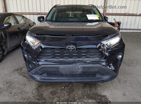 2T3P1RFV4KC017967 2019 TOYOTA RAV4 Black Դիմացի տեսք