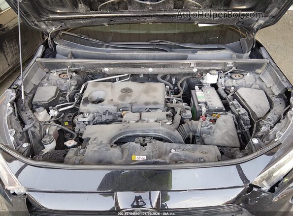 2T3P1RFV4KC017967 2019 TOYOTA RAV4 Black Հետևի տեսք